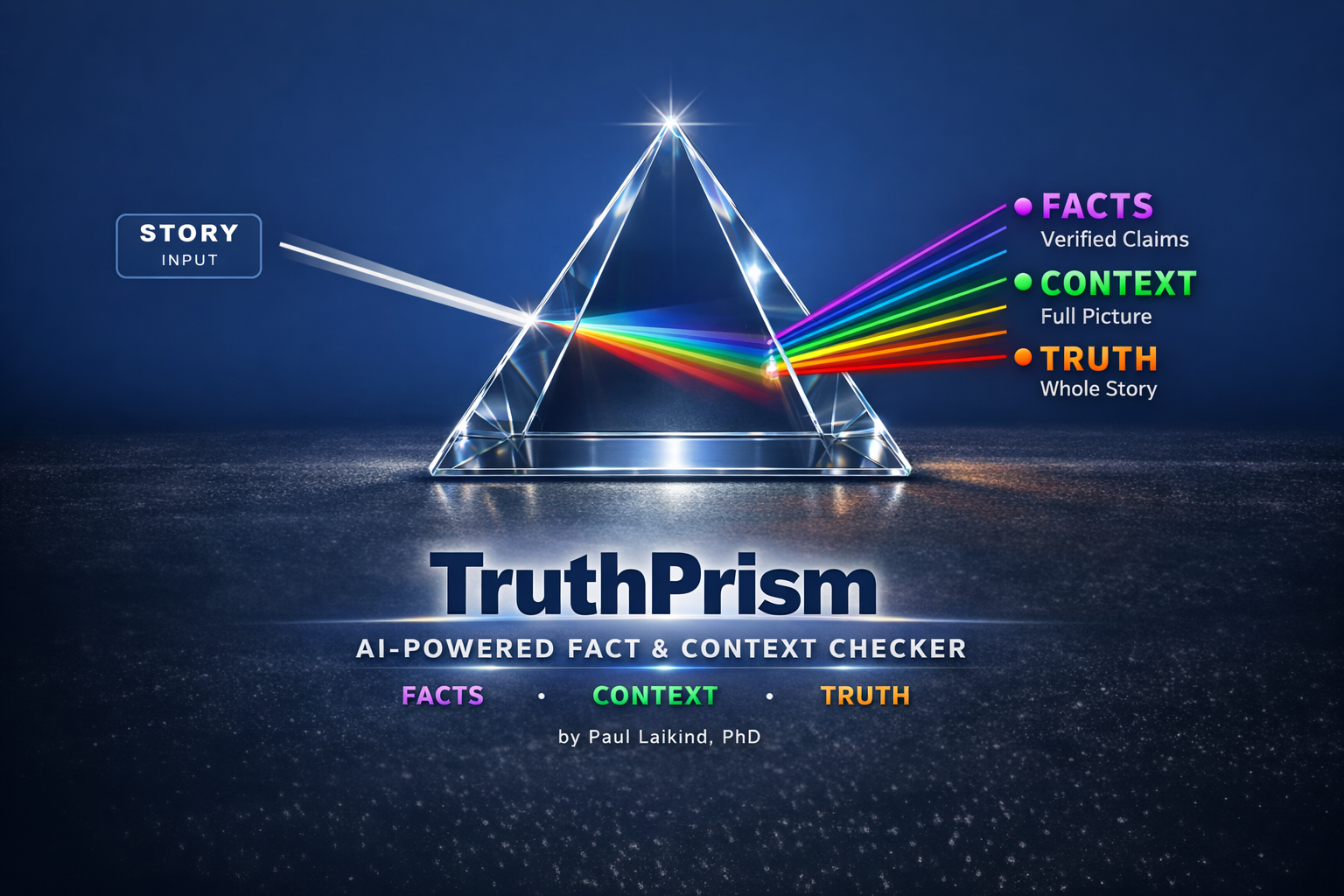 TruthPrism — AI-Powered Fact and Context Checker